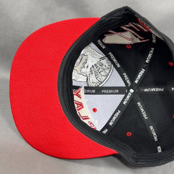 Michael Jordan 23 Fly Snapback Hat Cap Chicago Bulls Red Legend Streetwear Mens - Picture 10 of 14